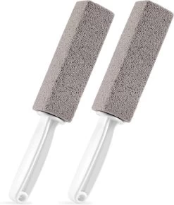 YONO Puimsteen Voor WC Schoonnmaken - Toilet Reiniging Ontkalken - Pumice Stone Toiletblok - 2 Stuks