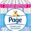 Page Toiletpapier - 72 Rollen - Compleet Schoon Wc Papier - Voordeelverpakking