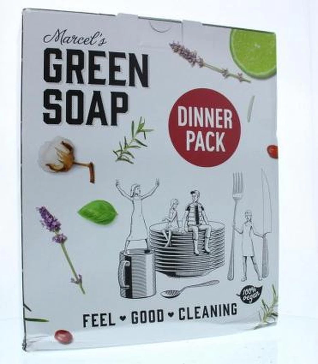 Marcel's Green Soap Dinner Pack - 1 X 1 Box 10 Marcel's Green Soap Dinner Pack - 1 X 1 Box - Afbeelding 10