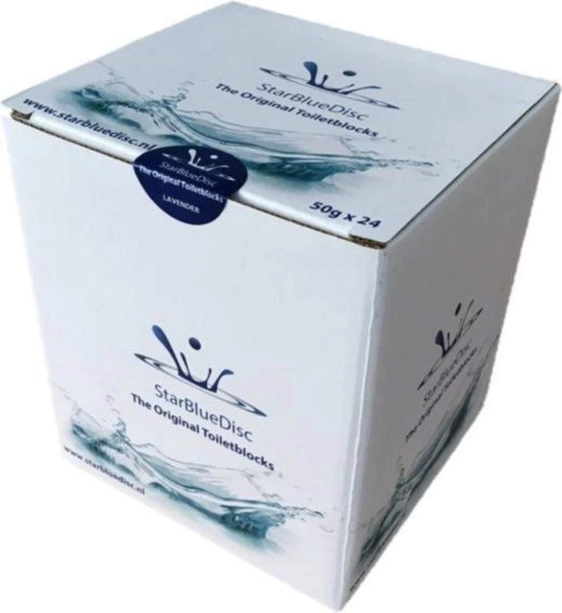 Starbluedisc Toiletblok Jaarverpakking A 24 Stuks Blauw 6 Starbluedisc Toiletblok Jaarverpakking A 24 Stuks Blauw - Afbeelding 6