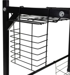 Afdruiprek Droger Zwart Voor Bestek Boven De Gootsteen 65 Cm X 29 Cm X 52 Cm -Huishoud Verkoop 1119x1200 2
