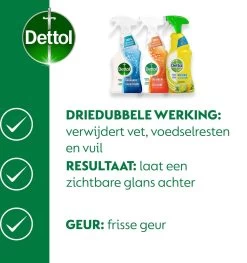 Dettol - 1,5L Allesreiniger Spray Power & Fresh - Badkamer 1x500 Ml Keuken 1x500ml Citrus 1x500ml - Voordeelverpakking -Huishoud Verkoop 1125x1200 2