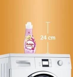 Robijn Pink Sensation Vloeibaar Wasverzachter - 4 X 30 Wasbeurten - Voordeelverpakking -Huishoud Verkoop 1137x1200