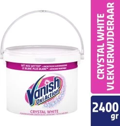 Vanish Oxi Action Crystal White Base Poeder - Voor Witte Was - 2,4 Kg 19 Vanish Oxi Action Crystal White Base Poeder - Voor Witte Was - 2,4 Kg -Huishoud Verkoop 1151x1200