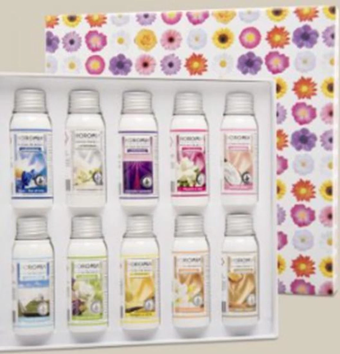 Horomia Geschenkset - Wasparfum Proefpakket - Horobox Silver - 10x 50ml Wasparfum 3 Horomia Geschenkset - Wasparfum Proefpakket - Horobox Silver - 10x 50ml Wasparfum - Afbeelding 3