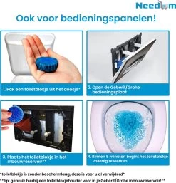 Needum Toiletblokjes Voor Inbouwreservoirs - WC Blokjes - Toiletblokken In Een Voordeelverpakking - 12 Stuks 16 Needum Toiletblokjes Voor Inbouwreservoirs - WC Blokjes - Toiletblokken In Een Voordeelverpakking - 12 Stuks -Huishoud Verkoop 1155x1200 3
