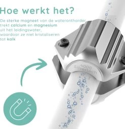 Jooba Magnetische Waterontharder - 1+1 GRATIS - Waterontharder Magneet - Waterontharder Waterleiding - Ontkalker - 4000 Silvertech - Waterontkalker - Antikalk Magneet - Kalkaanslag -Huishoud Verkoop 1163x1200