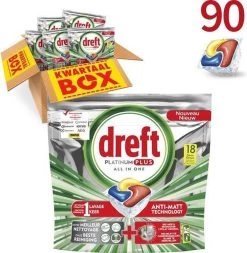 Dreft Platinum Plus Citroen - Voordeelverpakking 5x18 Stuks - Wasmiddel Capsules 13 Dreft Platinum Plus Citroen - Voordeelverpakking 5x18 Stuks - Wasmiddel Capsules -Huishoud Verkoop 1170x1200 3