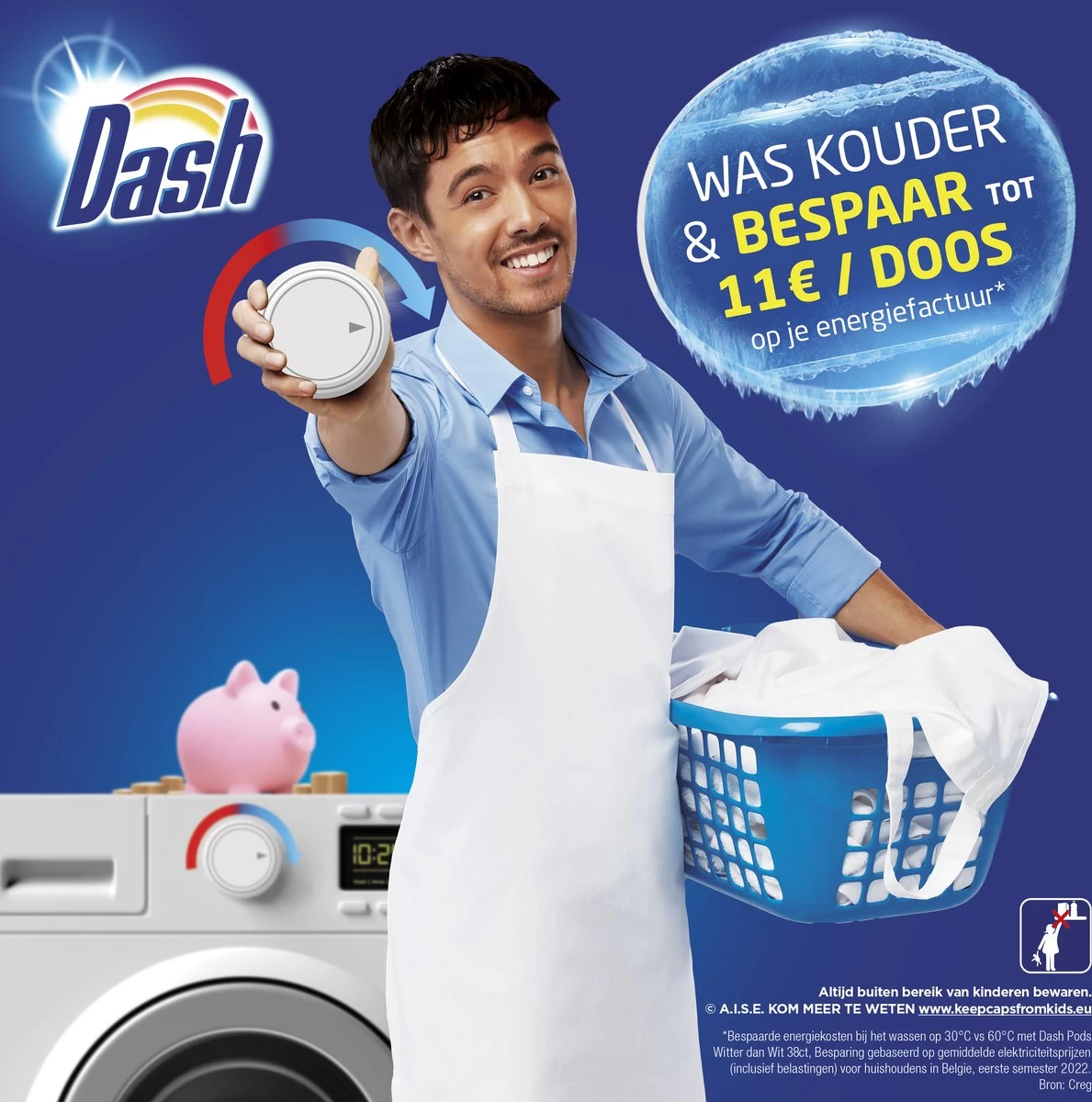 Dash Platinum Wasmiddel Pods - Wascapsules - Extra Reinigingskracht - Voordeelverpakking 3 X 38 Wasbeurten 3 Dash Platinum Wasmiddel Pods - Wascapsules - Extra Reinigingskracht - Voordeelverpakking 3 X 38 Wasbeurten - Afbeelding 3