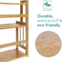 Navaris Keukenrek Met 3 Planken - Verstelbaar Kruidenrek Van Bamboe - Staand - Stevige Constructie - Natuurlijk Bamboehout - Waterafstotend 20 Navaris Keukenrek Met 3 Planken - Verstelbaar Kruidenrek Van Bamboe - Staand - Stevige Constructie - Natuurlijk Bamboehout - Waterafstotend -Huishoud Verkoop 1191x1200 4