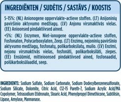 Neutral Waspoeder Kleur - Dermatologisch Getest, Parfumvrij En Hypoallergeen - 4 X 45 Wasbeurten -Huishoud Verkoop 1200x1010