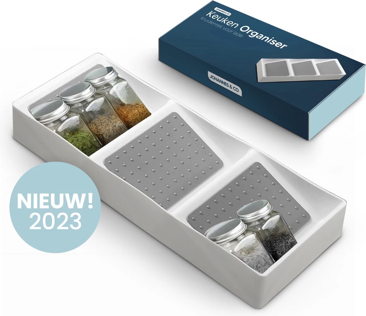 Johannes & Co - Kruidenrek Voor Lade - Keuken Organizers Kruidenrek Lade - Kruiden Organizer 1 Johannes & Co - Kruidenrek Voor Lade - Keuken Organizers Kruidenrek Lade - Kruiden Organizer