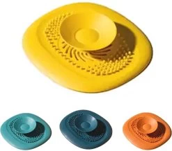 Luxe Doucheputje Afvoer Plug Zeef Stopper Stop - Universele Haarfilter Haarvanger Gootsteenstop Afvoerstop Onderdeel Afvoerputje Stopper Putje Rooster Voor Wastafel Gootsteen Spoelbak Bad Douchebak Keuken Wasbak Badkuip Aanrecht - Siliconen - Geel 13 Luxe Doucheputje Afvoer Plug Zeef Stopper Stop - Universele Haarfilter Haarvanger Gootsteenstop Afvoerstop Onderdeel Afvoerputje Stopper Putje Rooster Voor Wastafel Gootsteen Spoelbak Bad Douchebak Keuken Wasbak Badkuip Aanrecht - Siliconen - Geel -Huishoud Verkoop 1200x1059