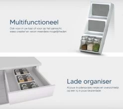 Johannes & Co - Kruidenrek Voor Lade - Keuken Organizers Kruidenrek Lade - Kruiden Organizer 14 Johannes & Co - Kruidenrek Voor Lade - Keuken Organizers Kruidenrek Lade - Kruiden Organizer -Huishoud Verkoop 1200x1061 1