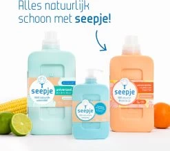 Seepje Afwaszeep Pakket Met Magneet - Natuurlijke Ingredienten - 0% Plastic - 3 X 120 Gram -Huishoud Verkoop 1200x1063 3