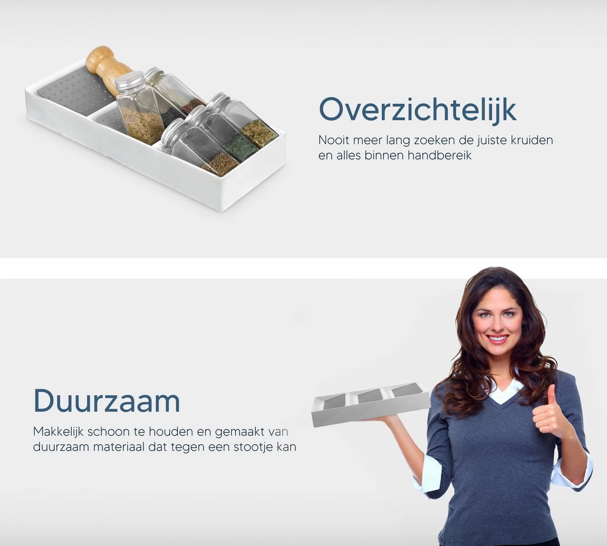 Johannes & Co - Kruidenrek Voor Lade - Keuken Organizers Kruidenrek Lade - Kruiden Organizer 2 Johannes & Co - Kruidenrek Voor Lade - Keuken Organizers Kruidenrek Lade - Kruiden Organizer - Afbeelding 2