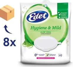 Edet Aloe Vera Vochtig Toiletpapier - 8 X 40 Stuks - Halfjaar Voorraad 5 Edet Aloe Vera Vochtig Toiletpapier - 8 X 40 Stuks - Halfjaar Voorraad -Huishoud Verkoop 1200x1101 3