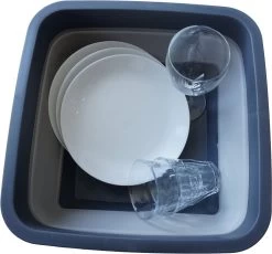 YUGN BLACK Opvouwbare Afwasteil 9 Liter - Afwasbak Teil Wasteil - Afwasbak Vierkant - Afwasteil Opvouwbaar - Ruimtebesparend - Cadeau Tip -Huishoud Verkoop 1200x1116 3