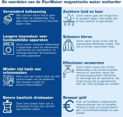 PjurWater Professionele Waterontharder Magnetisch Waterverzachter Magneet Waterontkalker Water Filter -Huishoud Verkoop 1200x1142 1