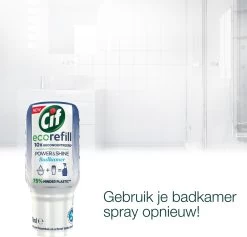 Cif Power & Shine Badkamer Ecorefill Capsule - 10 X 70 Ml - Voordeelverpakking 10 Cif Power & Shine Badkamer Ecorefill Capsule - 10 X 70 Ml - Voordeelverpakking -Huishoud Verkoop 1200x1151 2