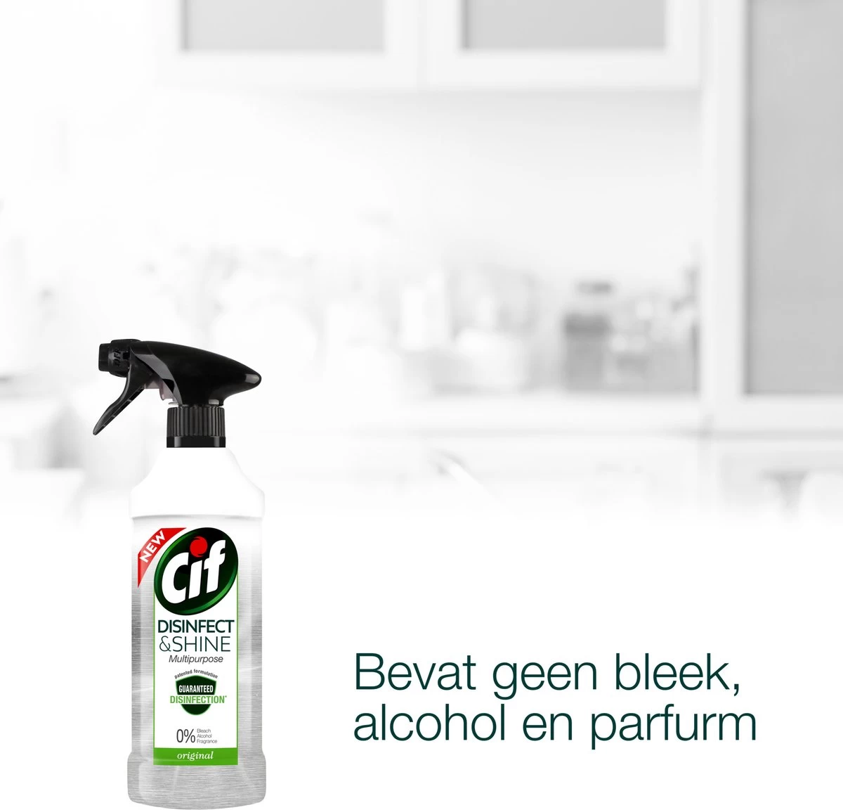 Cif Disinfect & Shine Original Desinfectie Spray - 6 X 500 Ml - Voordeelverpakking 6 Cif Disinfect & Shine Original Desinfectie Spray - 6 X 500 Ml - Voordeelverpakking - Afbeelding 6
