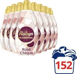 Robijn Klein & Krachtig Rosé Chique Vloeibaar Wasmiddel - 8 X 19 Wasbeurten - Voordeelverpakking 11 Robijn Klein & Krachtig Rosé Chique Vloeibaar Wasmiddel - 8 X 19 Wasbeurten - Voordeelverpakking -Huishoud Verkoop 1200x1164