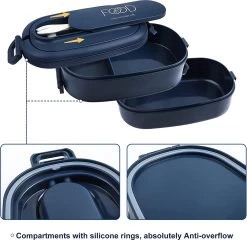 OITUGG Lunchbox Volwassenen: 2-laags Bento Box 1550 Ml Voor Mannen Vrouw - 3-vaks Lunchbox Met Bestek - BPA-vrije Plastic Lunchbox Geschikt Voor Kantoorschool - Magnetronbestendig Vaatwasmachinebestendig (blauw) 12 OITUGG Lunchbox Volwassenen: 2-laags Bento Box 1550 Ml Voor Mannen Vrouw - 3-vaks Lunchbox Met Bestek - BPA-vrije Plastic Lunchbox Geschikt Voor Kantoorschool - Magnetronbestendig Vaatwasmachinebestendig (blauw) -Huishoud Verkoop 1200x1165 2