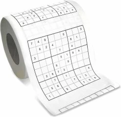 MikaMax Sudoku WC Papier - Sudoku - Iedervel Een Andere Sudoku - Toiletpapier - Puzzels - Puzzel -Huishoud Verkoop 1200x1168 4