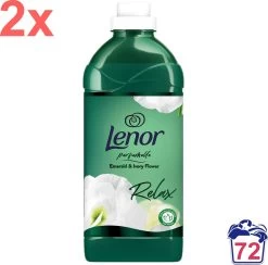 Lenor - Emerald & Lotus Flower - Wasverzachter - 2160ml - 72 Wasbeurten -Huishoud Verkoop 1200x1186