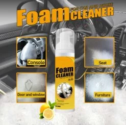 TLVX Bekleding Reiniger / Schuim Reiniger / Vlekken Reinigen / Interieur Reiniger / Foam Cleaner / 150ml / Auto Schoonmaak / Citroen Geur / Auto Interieur Reiniger / Vlekken Verwijderen Bankstel / Auto Stoel Schoonmaken / Effectief! -Huishoud Verkoop 1200x1191 6