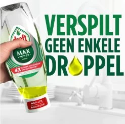 Dreft MaxPower - Lemon - Vloeibaar Afwasmiddel - Voordeelverpakking 8 X 640 Ml -Huishoud Verkoop 1200x1197 11
