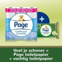 Page Vochtig Toiletpapier - 6 X 74 Stuks - Aloë Vera Maxi Vochtig Wc Papier - Voordeelverpakking -Huishoud Verkoop 1200x1200 1001