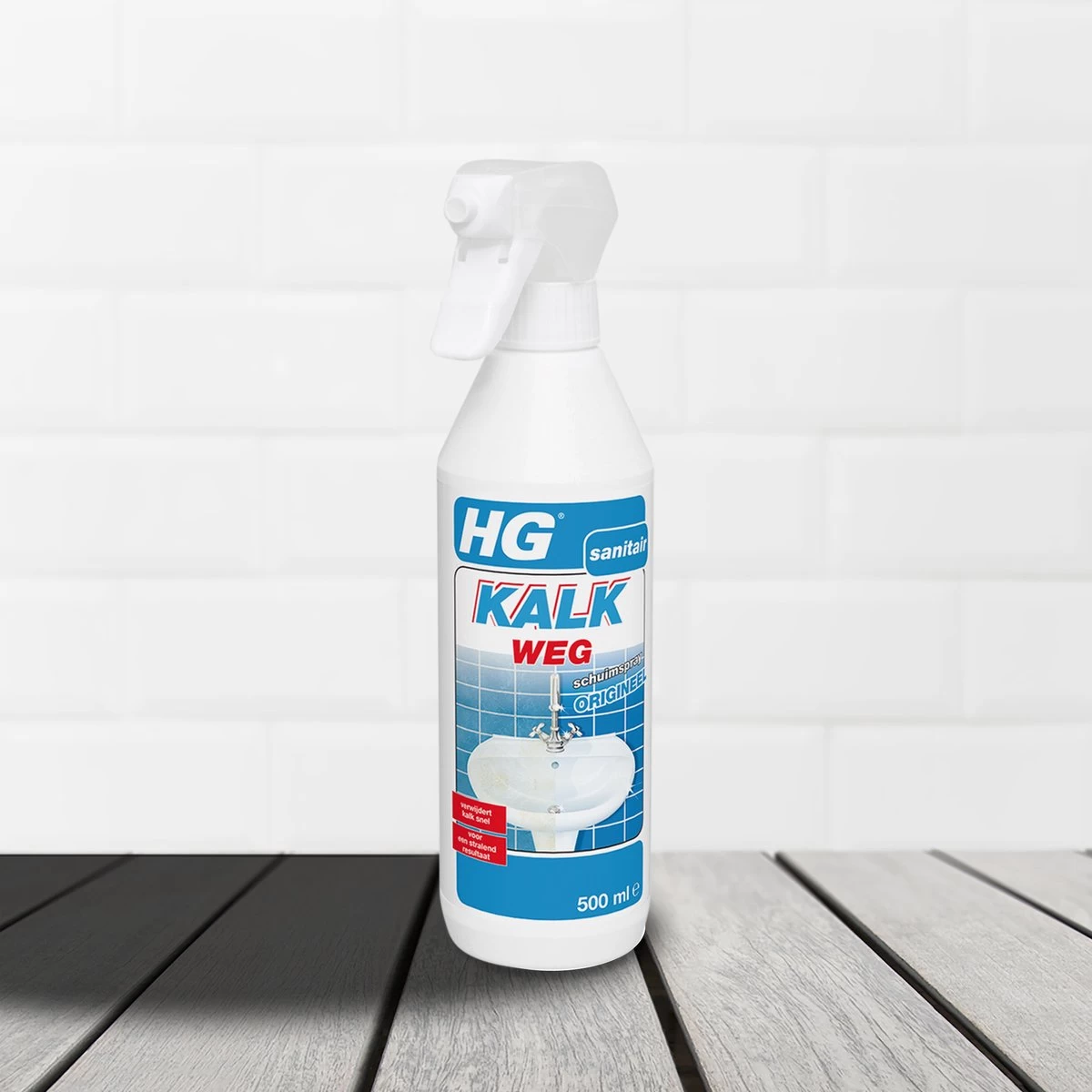HG Kalkweg Schuimspray - 500ml - 100% Glans - Verwijdert En Voorkomt Kalk - Biologisch Afbreekbaar 7 HG Kalkweg Schuimspray - 500ml - 100% Glans - Verwijdert En Voorkomt Kalk - Biologisch Afbreekbaar - Afbeelding 7