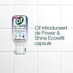 Cif Power & Shine Badkamer Ecorefill Capsule - 10 X 70 Ml - Voordeelverpakking 11 Cif Power & Shine Badkamer Ecorefill Capsule - 10 X 70 Ml - Voordeelverpakking -Huishoud Verkoop 1200x1200 1155