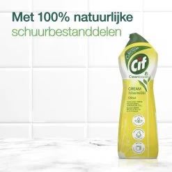 Cif CleanBoost Cream Citroen Schuurmiddel - 8 X 750 Ml - Voordeelverpakking -Huishoud Verkoop 1200x1200 1216