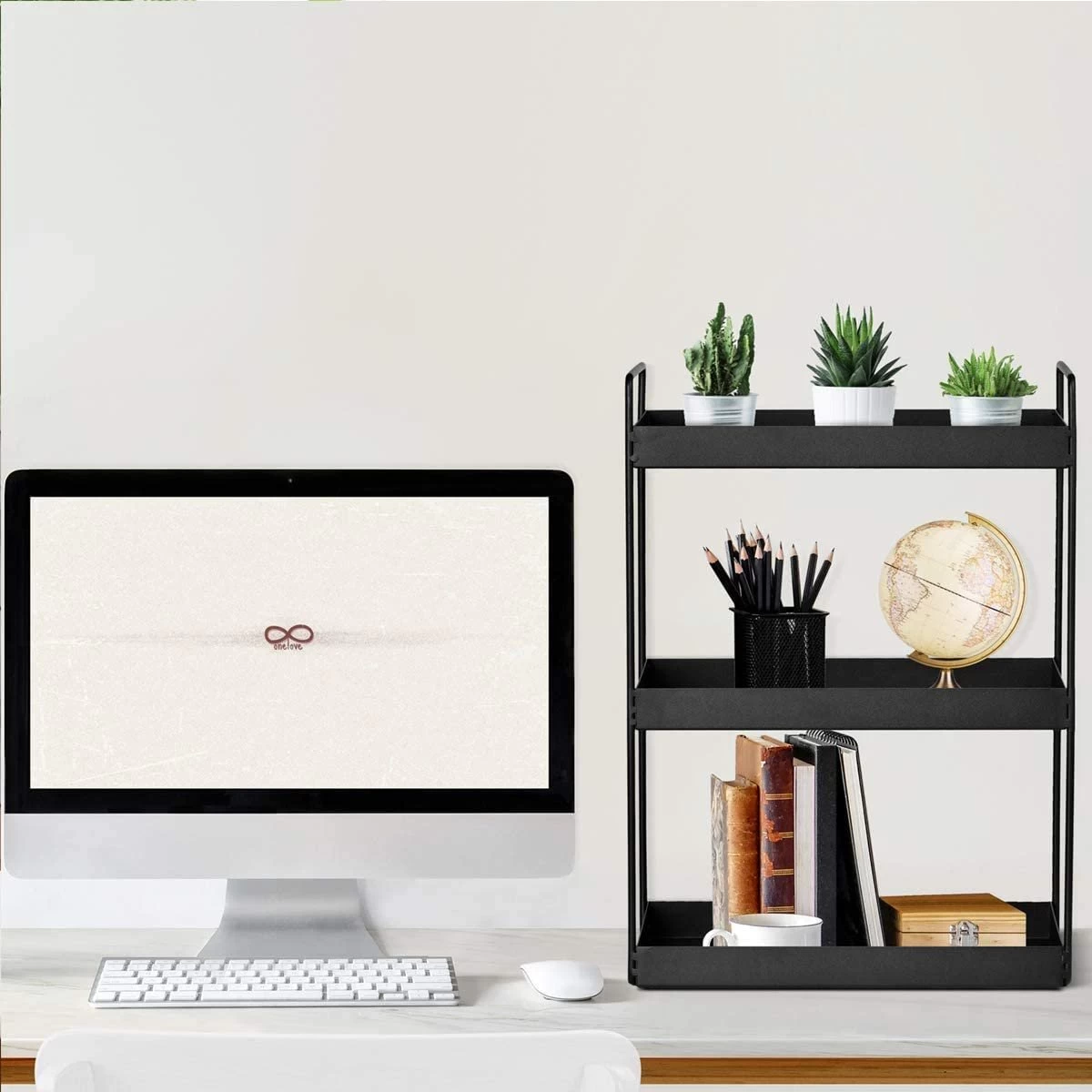 Merkloos 3 Tier Staande Planken Keuken Onder Kast Plank Douche Plank Badkamer Werkblad Organizer Ijdelheid Lade Cosmetica & Make-up Opslag Kruidenrek Zwart 4 Merkloos 3 Tier Staande Planken Keuken Onder Kast Plank Douche Plank Badkamer Werkblad Organizer Ijdelheid Lade Cosmetica & Make-up Opslag Kruidenrek Zwart - Afbeelding 4