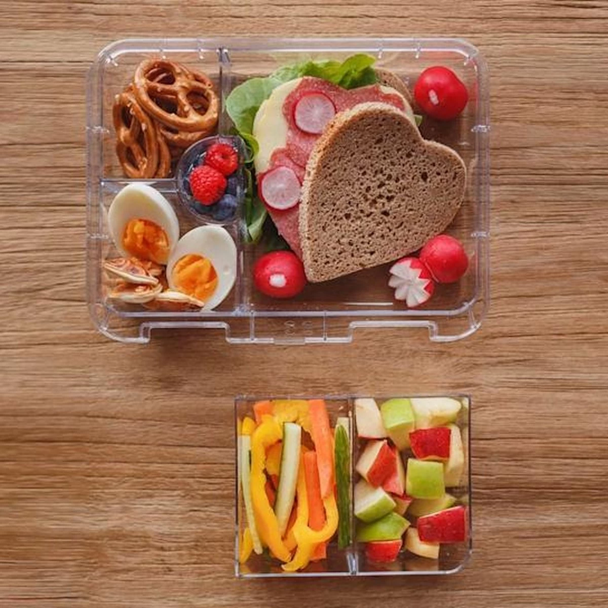 Schmatzfatz Junior Lunchbox 6 Vakken 21,3 X 15 X 4,5 Cm (BxHxD) 5 Schmatzfatz Junior Lunchbox 6 Vakken 21,3 X 15 X 4,5 Cm (BxHxD) - Afbeelding 5