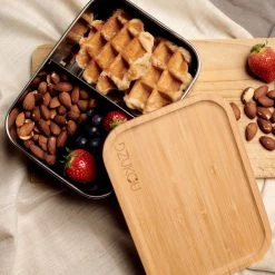 Dzukou Jim Corbett – RVS Lunchbox - Volwassenen - Met Vakjes - 1200 Ml -Huishoud Verkoop 1200x1200 1518