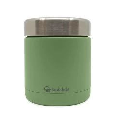 Smikkels Thermos Lunchbox - Lunchbakje - 350ml - Lunchpot - Koud Of Warm Eten Meenemen - Food Container - Groen