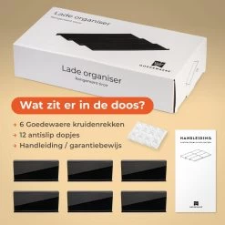 Goedewaere Kruidenrek Lade - 6 Stuks - Keuken Organizers - Keukenlade Organiser - Kruiden Organizer - Uitschuifbaar - Kunststof 17 Goedewaere Kruidenrek Lade - 6 Stuks - Keuken Organizers - Keukenlade Organiser - Kruiden Organizer - Uitschuifbaar - Kunststof -Huishoud Verkoop 1200x1200 1604