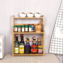 Cellavi Duurzaam Kruidenrek Staand Van Bamboe - Keukenrek Verstelbaar - Keuken Accessoires - Stevige Constructie - Multifunctioneel En Waterafstotend -Huishoud Verkoop 1200x1200 1623