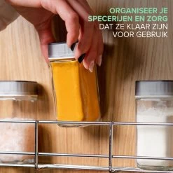 Merkloos Coninx Kruidenrek KR3000 - Ophangbaar - 32 Kruidenpotjes - 4 Laags 19 Merkloos Coninx Kruidenrek KR3000 - Ophangbaar - 32 Kruidenpotjes - 4 Laags -Huishoud Verkoop 1200x1200 1635
