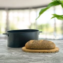 Industrial Living Broodtrommel-Brooddoos Met Snijplank-Brood Bewaren-Metaal-Hout -Huishoud Verkoop 1200x1200 1689