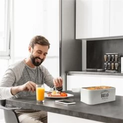 Delaware Broodtrommel Metaal 30 X 16 X 20,5 Cm Klapdeksel Ventilatiegaten 10 Delaware Broodtrommel Metaal 30 X 16 X 20,5 Cm Klapdeksel Ventilatiegaten -Huishoud Verkoop 1200x1200 1695