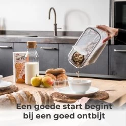 Stosh Voorraadpotten - Voorraadbussen - Vershouddoos - 4 Stuks - 4.0L - BPA Vrij - Kunststof -Huishoud Verkoop 1200x1200 1736