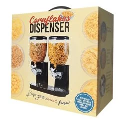 MikaMax Cornflakes Dispenser - Voorraadbus - Cornflakes Voorraadpot - Ontbijt Granendispenser - Zwart - 2 X 500 Gram 9 MikaMax Cornflakes Dispenser - Voorraadbus - Cornflakes Voorraadpot - Ontbijt Granendispenser - Zwart - 2 X 500 Gram -Huishoud Verkoop 1200x1200 1743