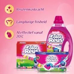 Color Reus Power Caps Wascapsules – Wasmiddel Capsules – Voordeelverpakking – 2x40 Wasbeurten 14 Color Reus Power Caps Wascapsules – Wasmiddel Capsules – Voordeelverpakking – 2x40 Wasbeurten -Huishoud Verkoop 1200x1200 194