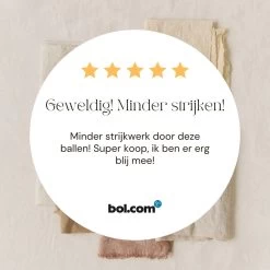 Miki's Goods® XL Wollen Drogerballen 6 Stuks - Panda Wasballen - Duurzaam - Wasbol - 100% Nieuw-Zeelandse Schapenwol - Wasbollen - Herbruikbaar- Droogballen - Snellere Droogtijd - Zuigt Dierenharen Op -Huishoud Verkoop 1200x1200 35