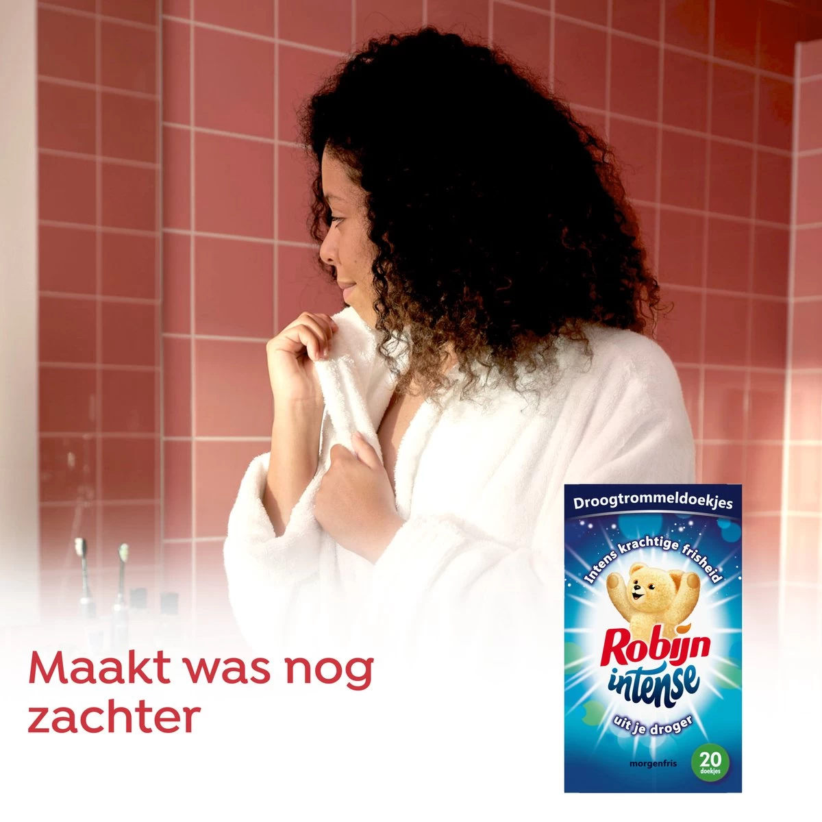 Robijn Droogtrommeldoekjes Intense 20 Stuks 3 Robijn Droogtrommeldoekjes Intense 20 Stuks - Afbeelding 3