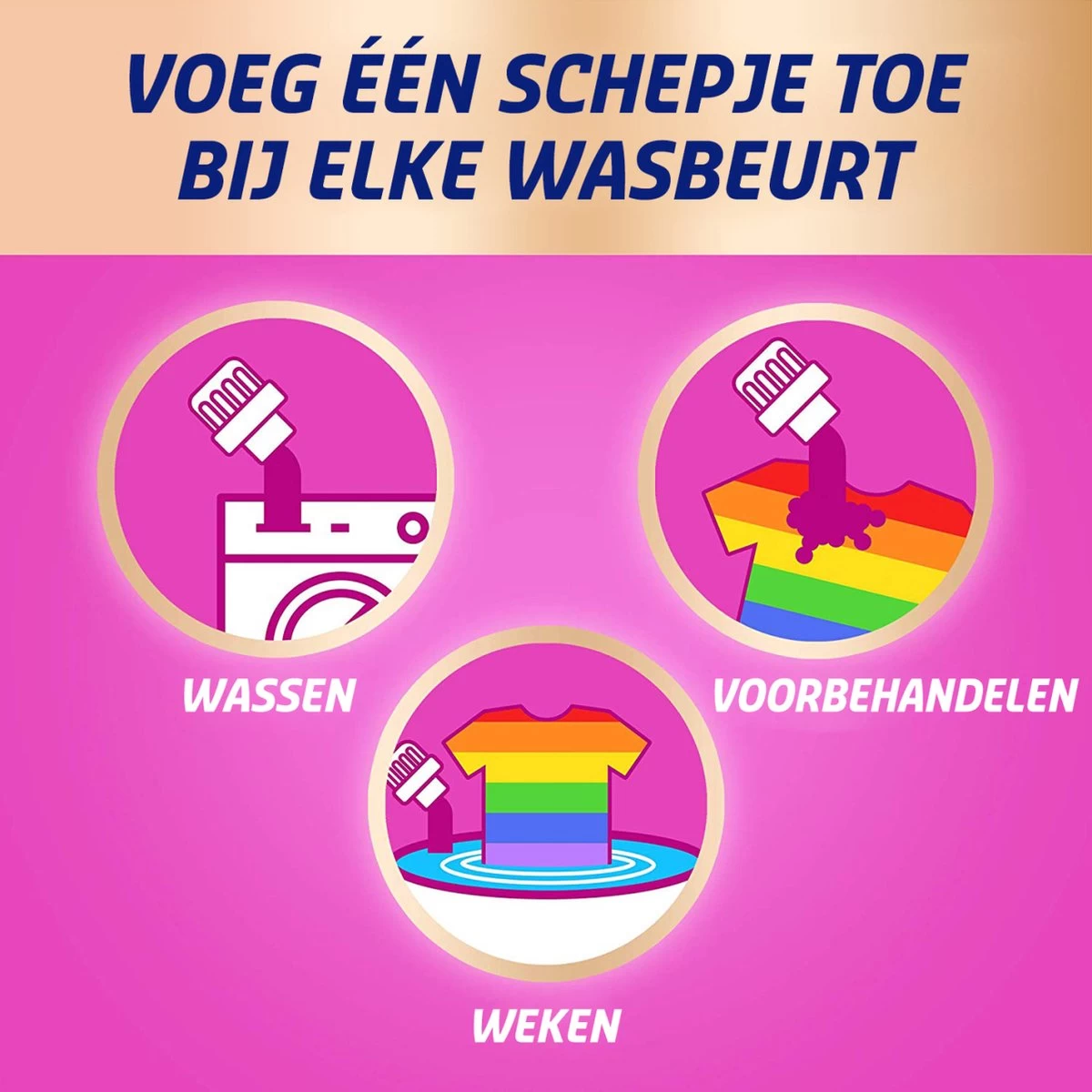 Vanish Oxi Action Wasbooster Poeder - Vlekverwijderaar Voor Gekleurde Was - 1,4 Kg 7 Vanish Oxi Action Wasbooster Poeder - Vlekverwijderaar Voor Gekleurde Was - 1,4 Kg - Afbeelding 7